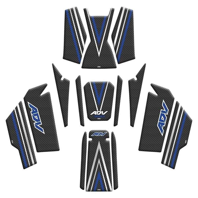 Honda Adv 350 2023-2025 Uyumlu Tank Pad Set 004