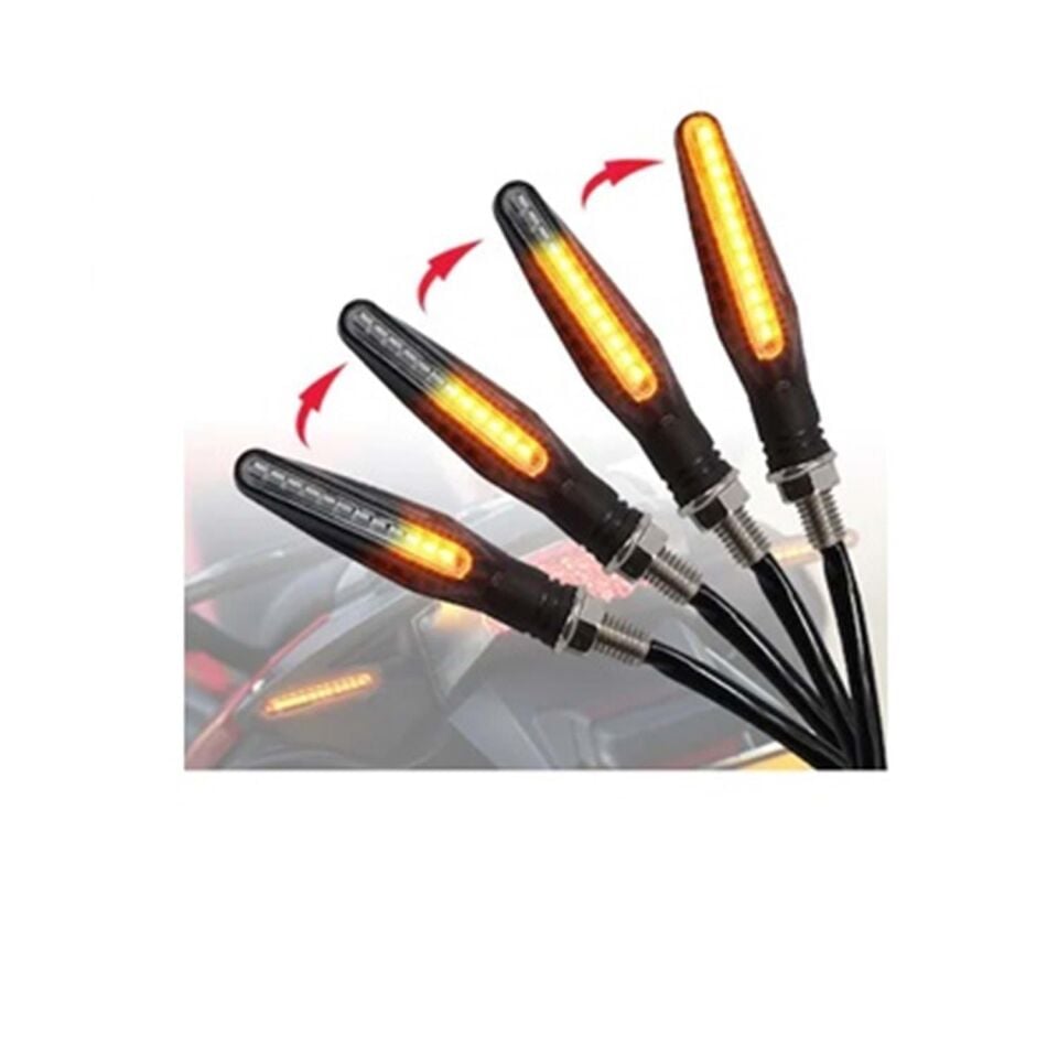 Sinyal Sarı Işık Kayan Led İnce Model