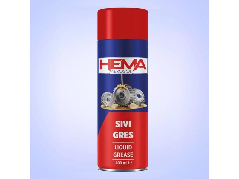 Sıvı Gres Sprey 400Ml Hema