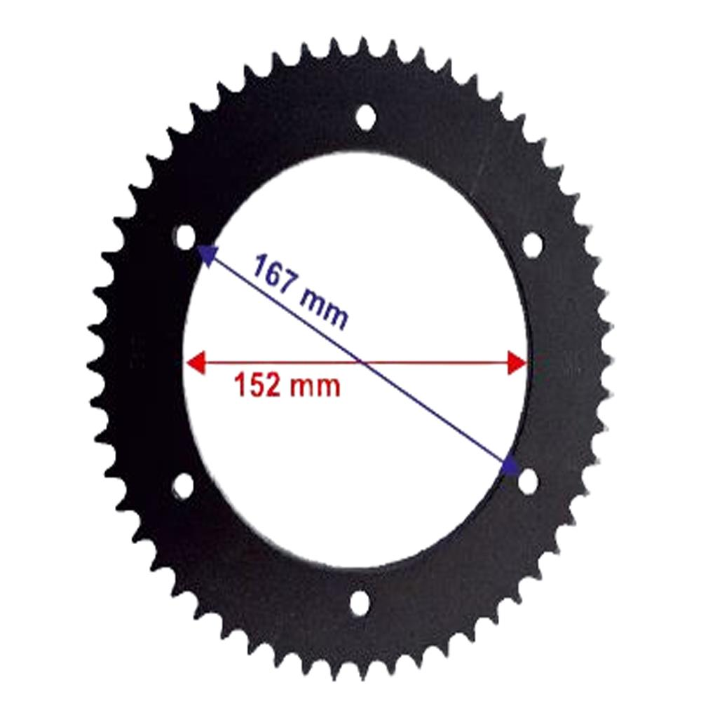 Yamaha Uyumlu Wr 125 Arka Dişli 428-56T İç 152X6 Delikli Ind Öm