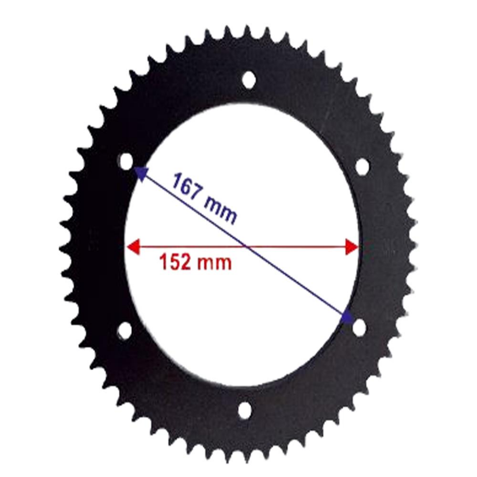 Yamaha Uyumlu Wr 125 Arka Dişli 428-56T İç 152X6 Delikli Ind Öm