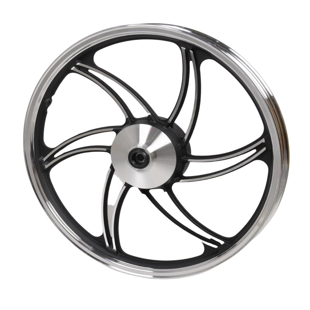 Mondial Sfc Snappyx 50 Ön Jant Çelik Kampanalı Tip Siyah Orj