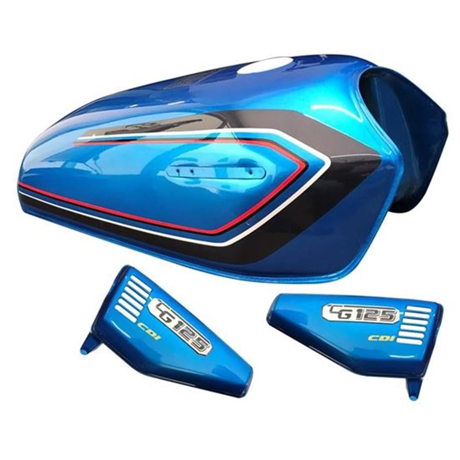 Cg Benzin Deposu Ve Yan Kapak Mavi