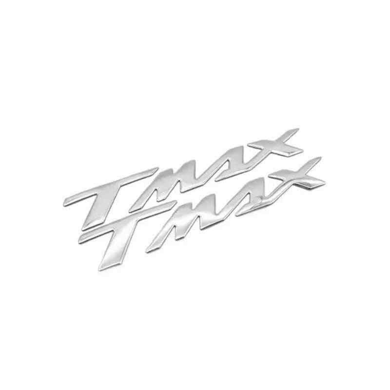 Yamaha Tmax Uyumlu Sele Altı Metal Yazı Seti Nikel