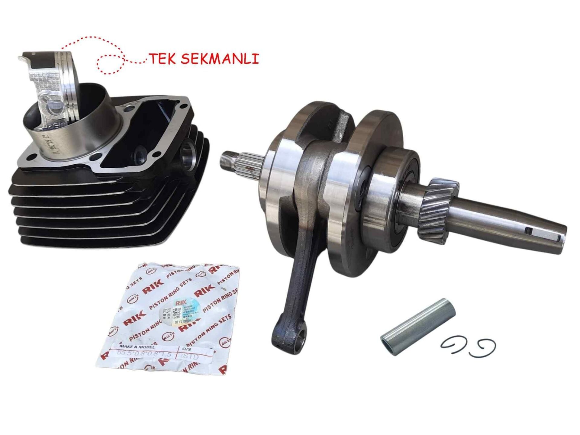Kuba Cg Çita Silindir Ve Krank Modifiye 34 Mm 65,5 13 Pim 69 Boy Msr