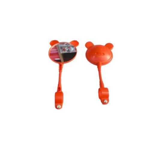 Bisiklet Aynası Yuvarlak Kırmızı ( Pls )