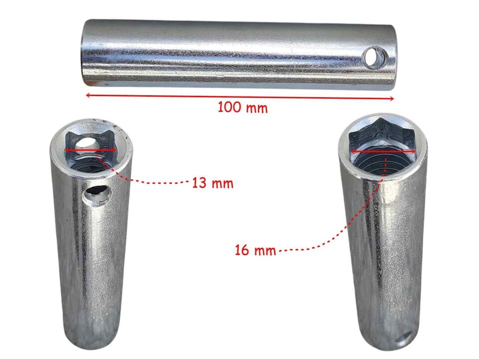 Bajaj Pulsar Dominar Buji Anahtarı 16 Mm