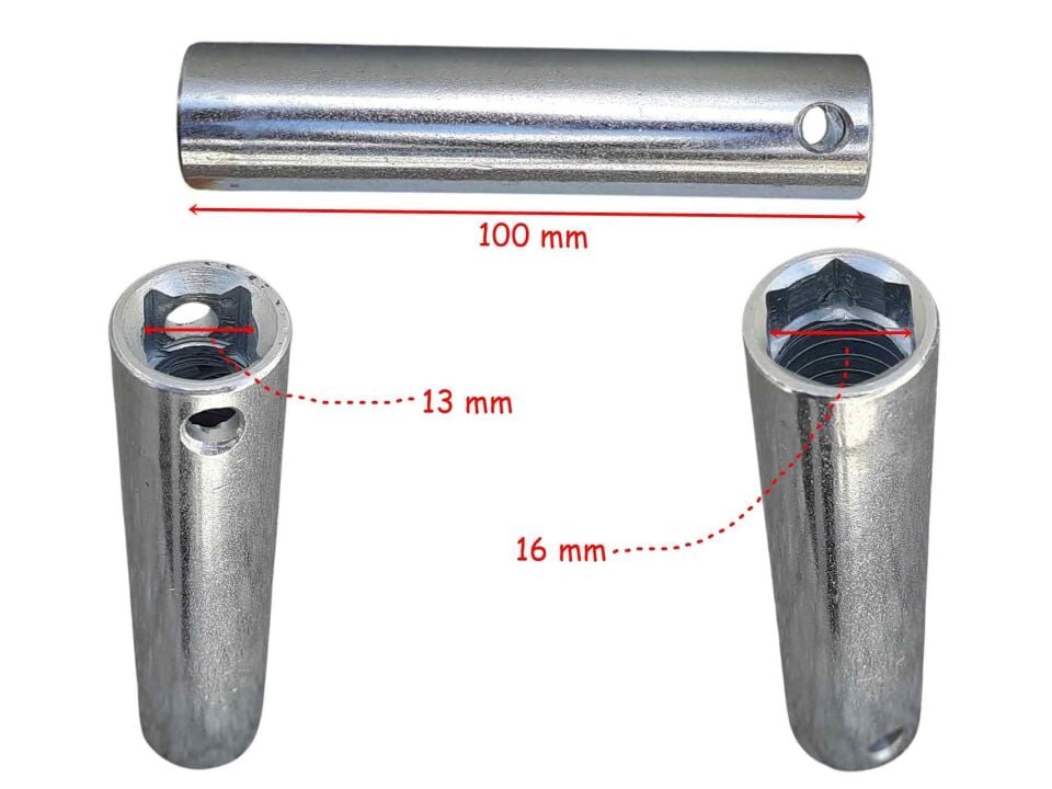 Bajaj Pulsar Dominar Buji Anahtarı 16 Mm