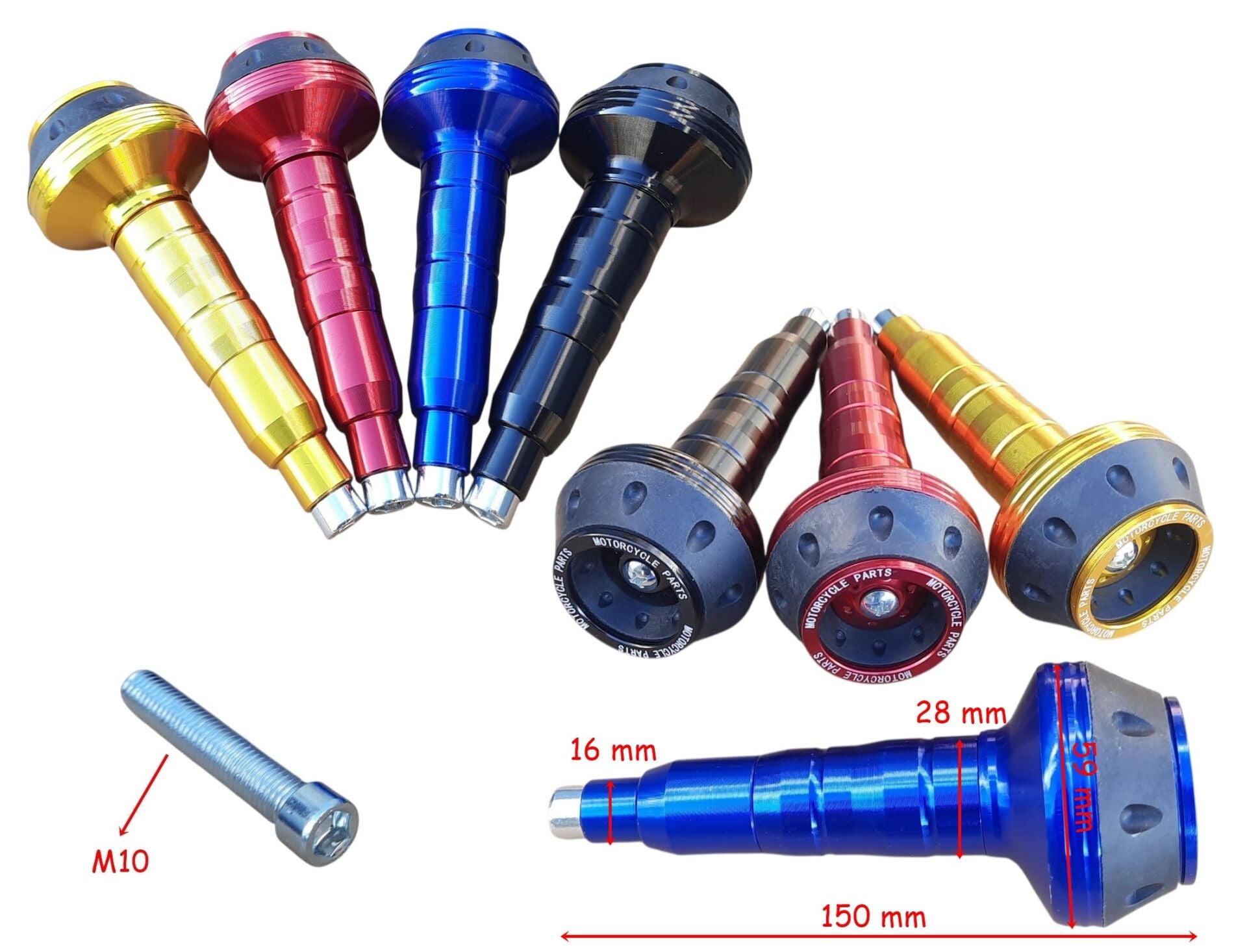 Üniversal Koruma Takozu Alüminyum Mavi