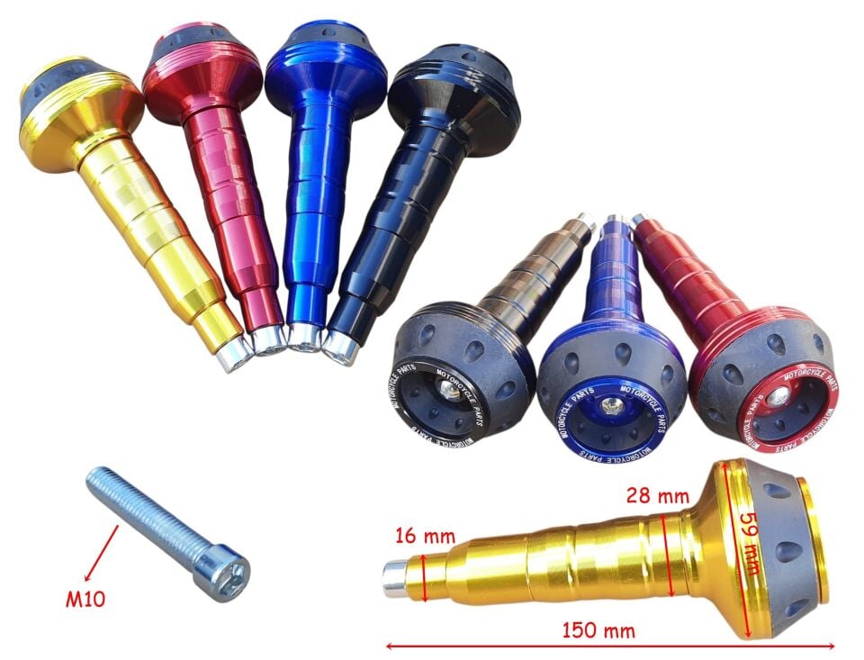 Üniversal Koruma Takozu Alüminyum Gold