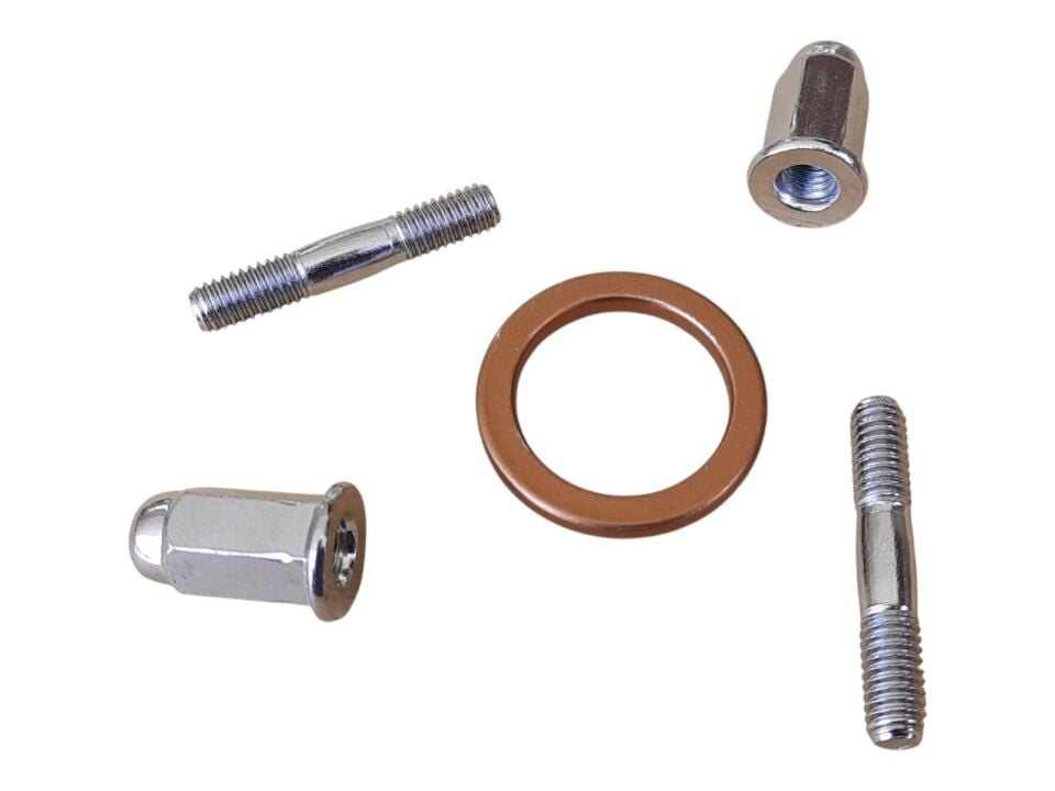 Scooter Egzoz Saplama Ve Somunu Set 5 Parça