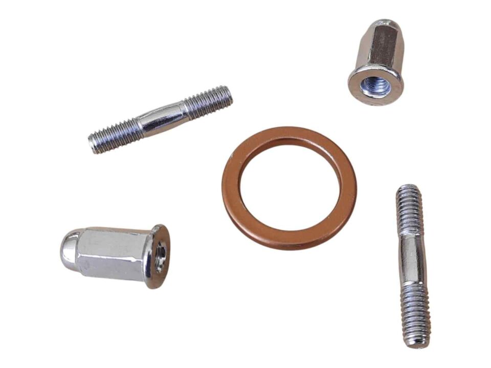 Scooter Egzoz Saplama Ve Somunu Set 5 Parça