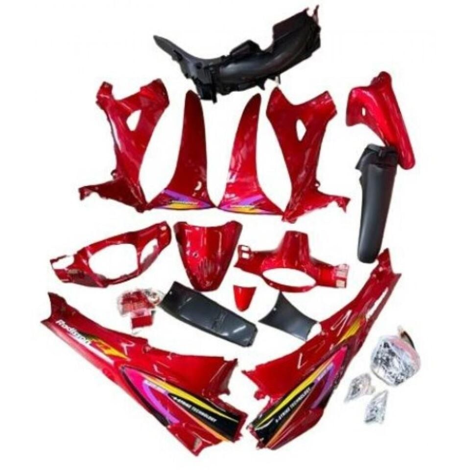 Motoran Torro Kaporta Seti Kırmızı (Far Stop Dahil)