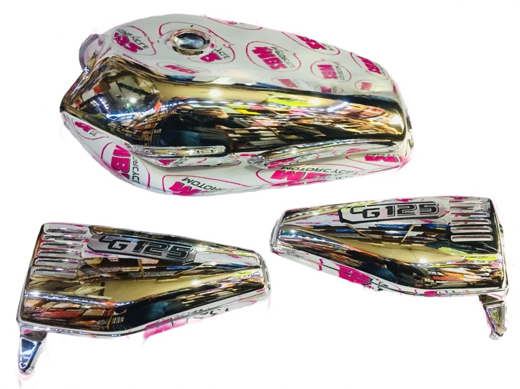 Cg 125 Depo+Yan Kapak Nikel Set ( Monero )