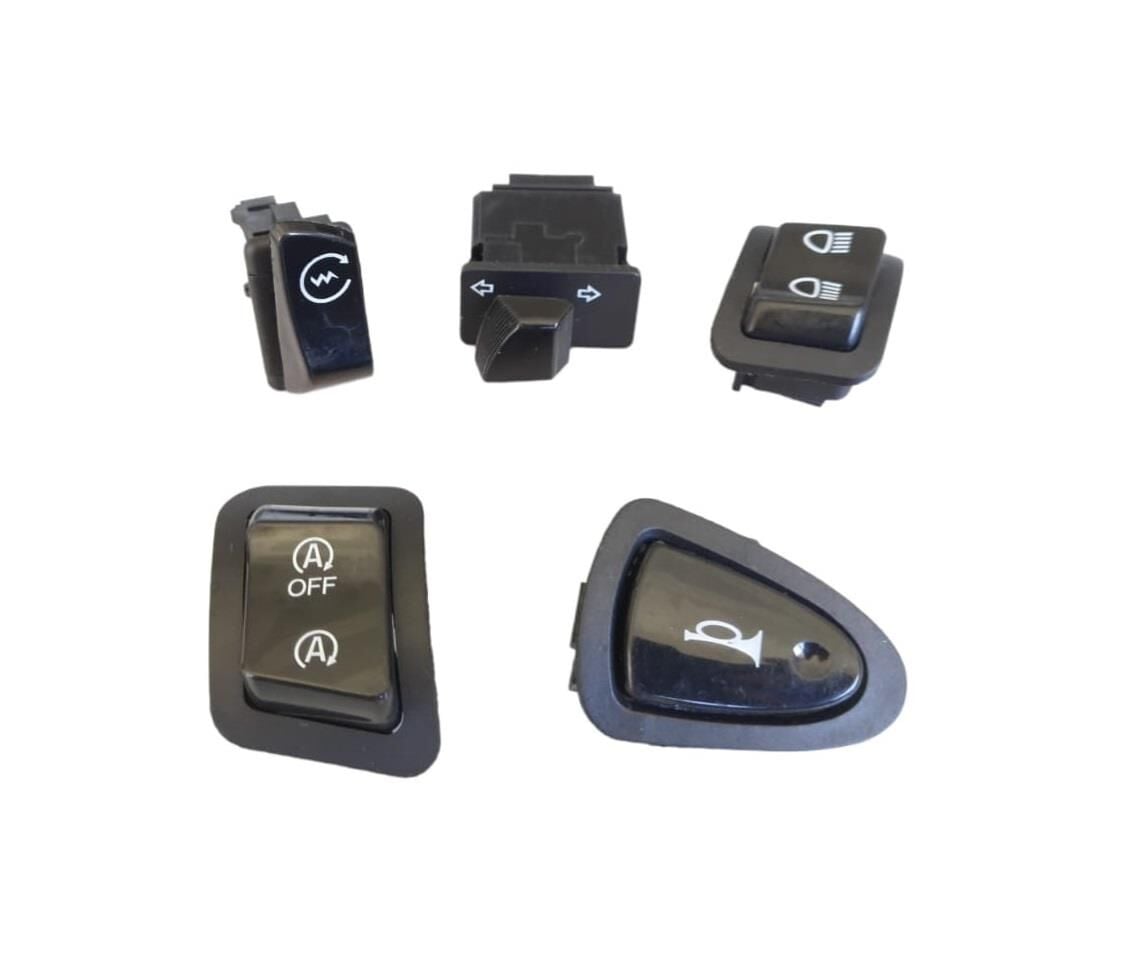 Honda Dio 110 Uyumlu Düğme Seti (Anahtar) 5 Lı