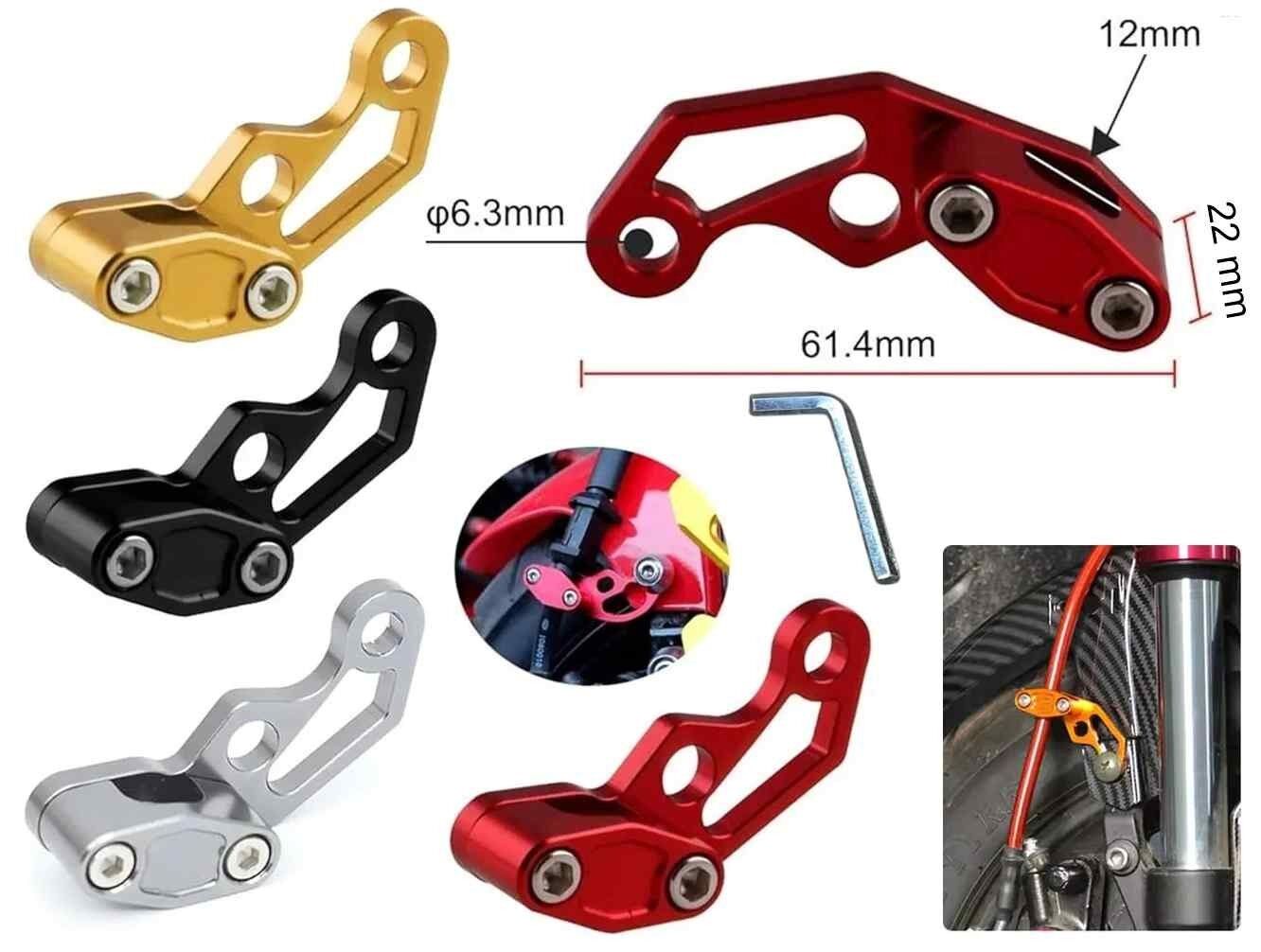 Üniversal Hortum Kablo Tutucu Karışık Renk Alüminyum