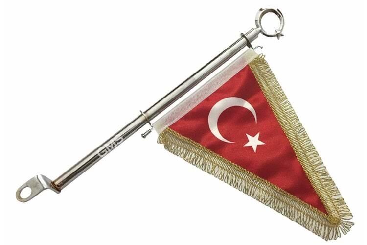 Makam Bayrağı Sarı 35cm