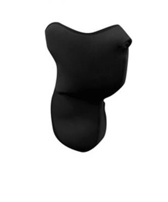 Maske - Çift Taraflı Boyunluklu (Siyah)