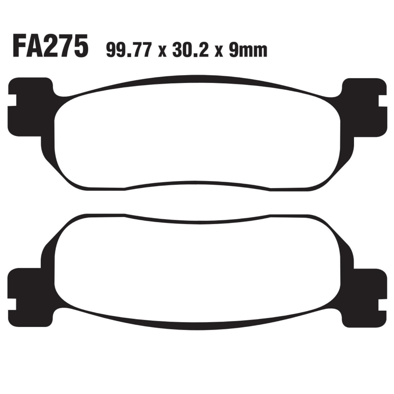 Yamaha Crypton Ön Fren Disk Balatası Fa275