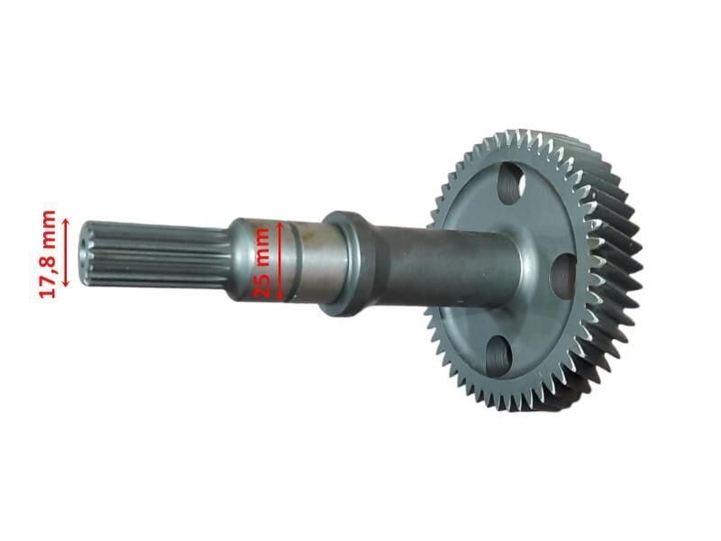 Atv Polaris 1000 Şanzıman Dişlisi 51T 17 Freze Boy 172 Mm Öm