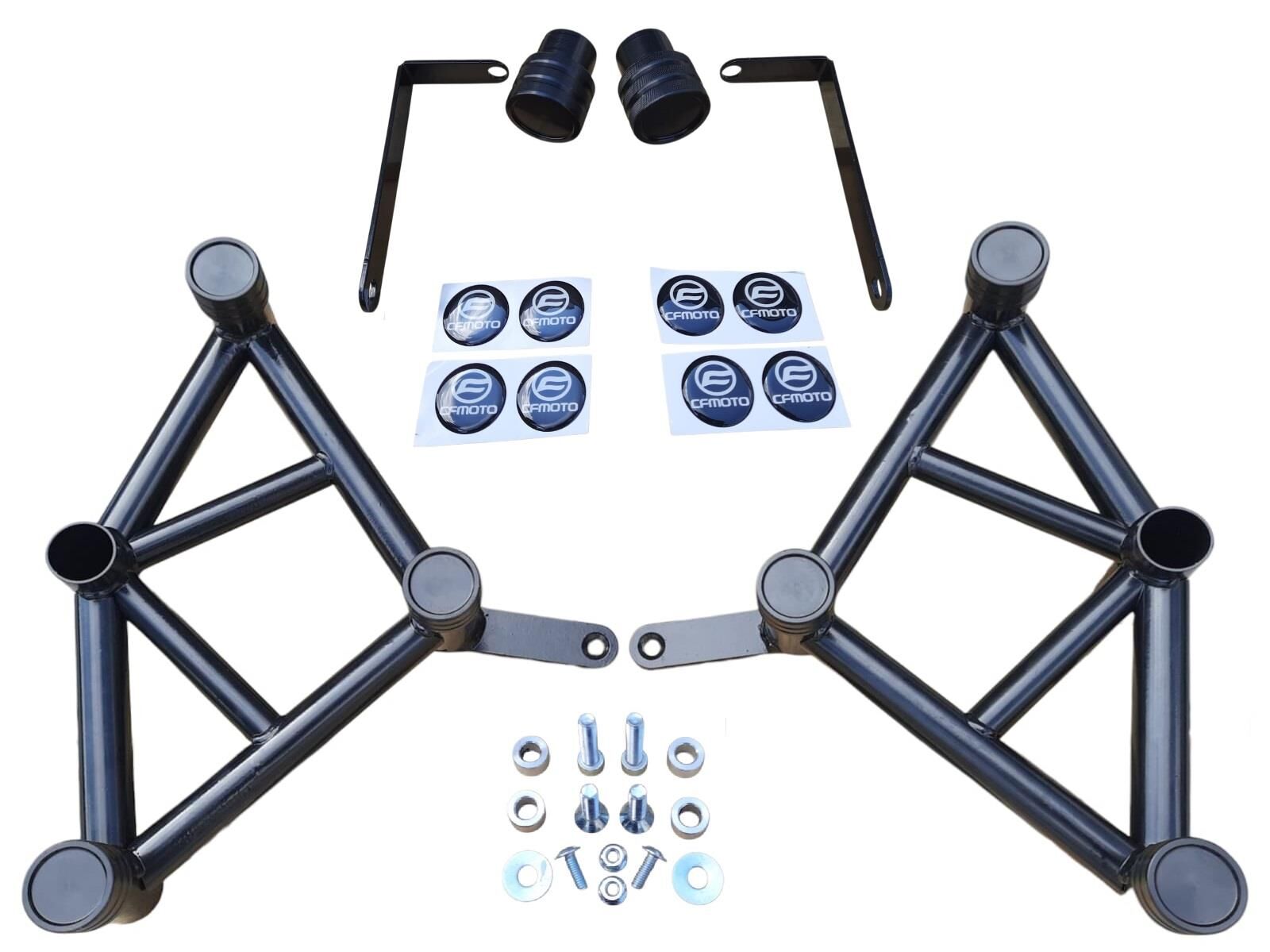 Cf Moto Nk 250 Koruma Demiri Ve Takoz Set Siyah