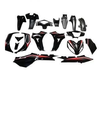 Kuba Kaporta Seti Ege 50 Siyah