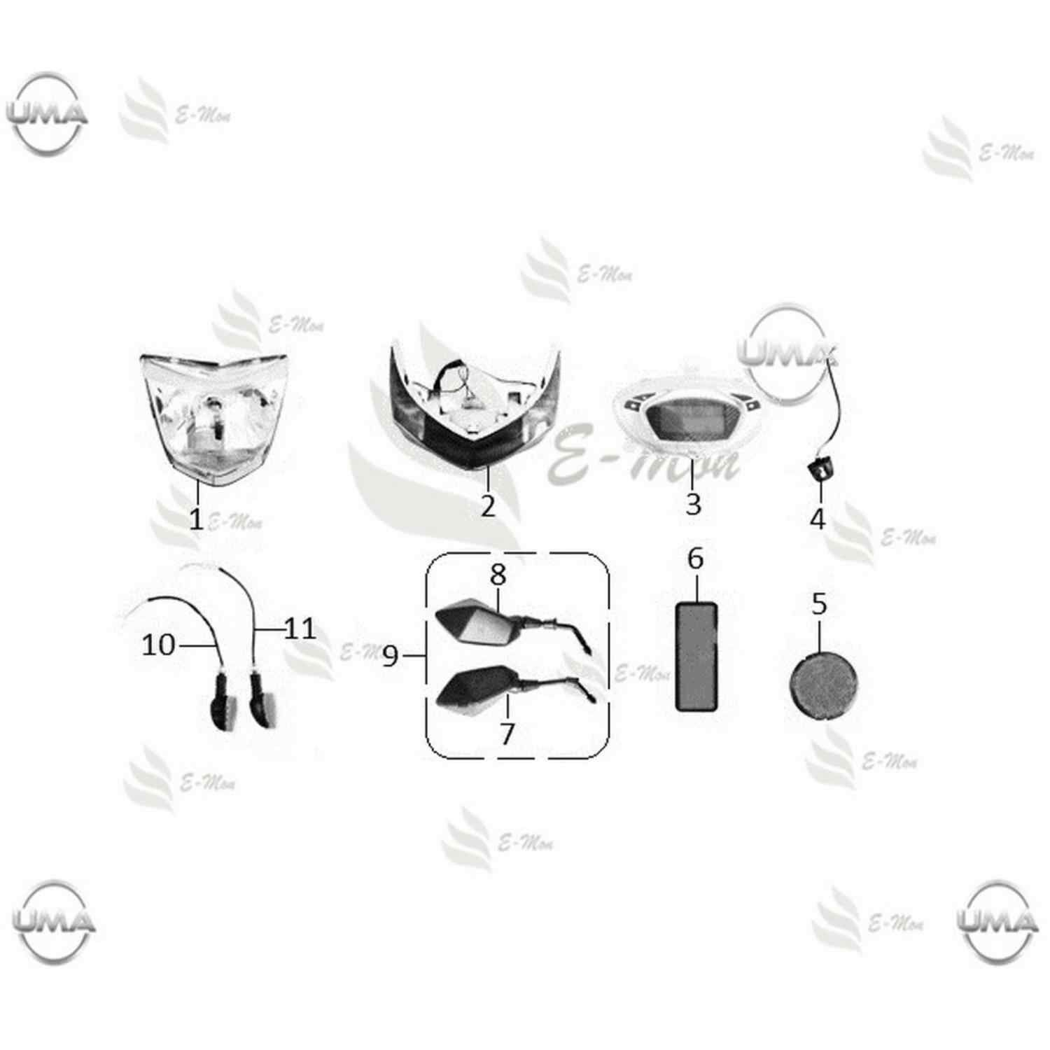 Mondial E-Mon Duo Stop Komple Orj