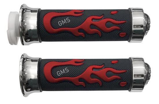 Harley Elcek Alev Desen Kırmızı