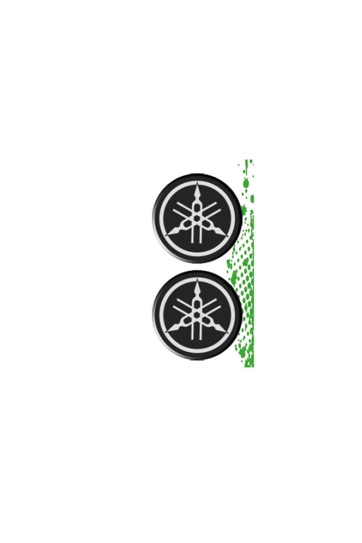 Yamaha Uyumlu 2 Koruma Takozu İkili Damla Sticker