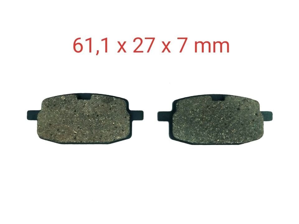 Yamaha Scooter 50 Cc Ön Fren Disk Balatası Sfa169 Daelim Hyosung Lifan Peugeot Pgo