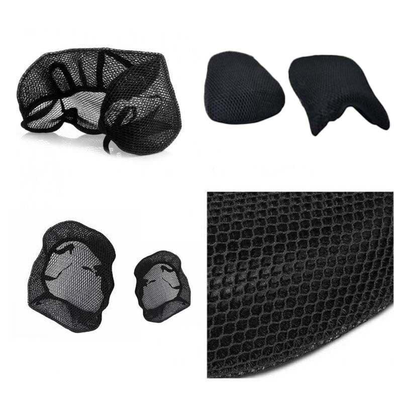 Yamaha R25 2014 - 2025 Uyumlu 3D Fileli Hava Destekli Konfor Koltuk Kılıfı İkili Parça