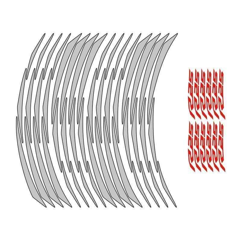 Yamaha Reflektör Beyaz R25 Uyumlu 1 Set Jant Şeridi