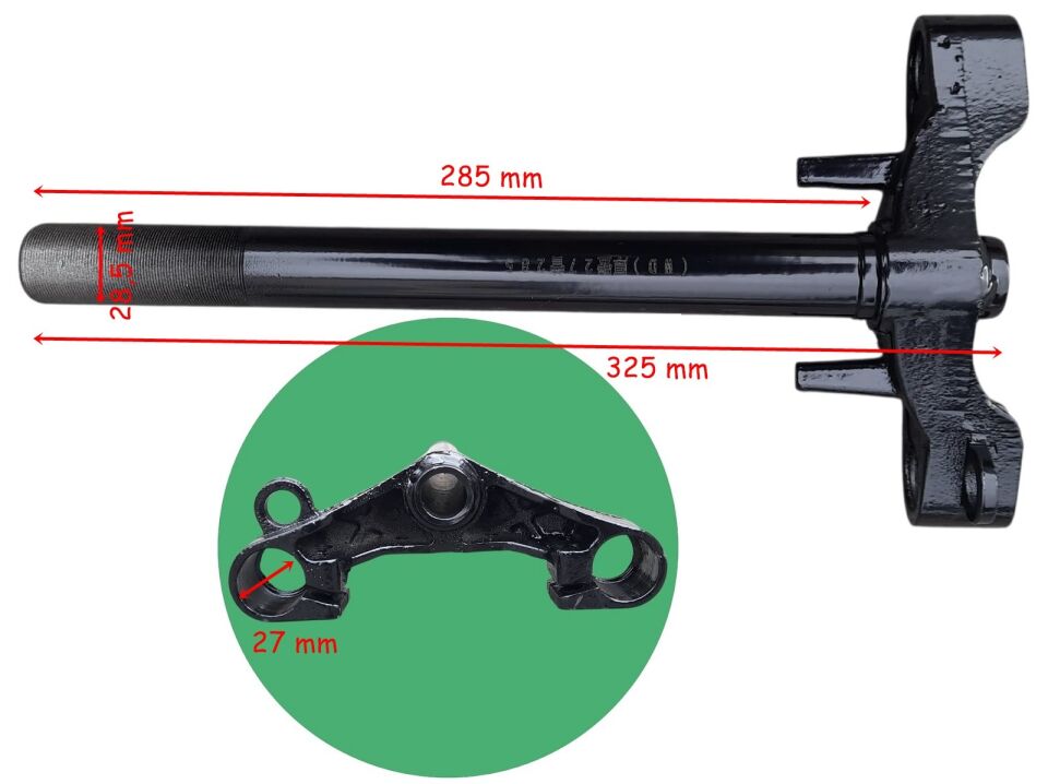 Ebıs E-Bis 3 Teker Yolcu Yuki Greta Ön Maşa 27-285 Mm