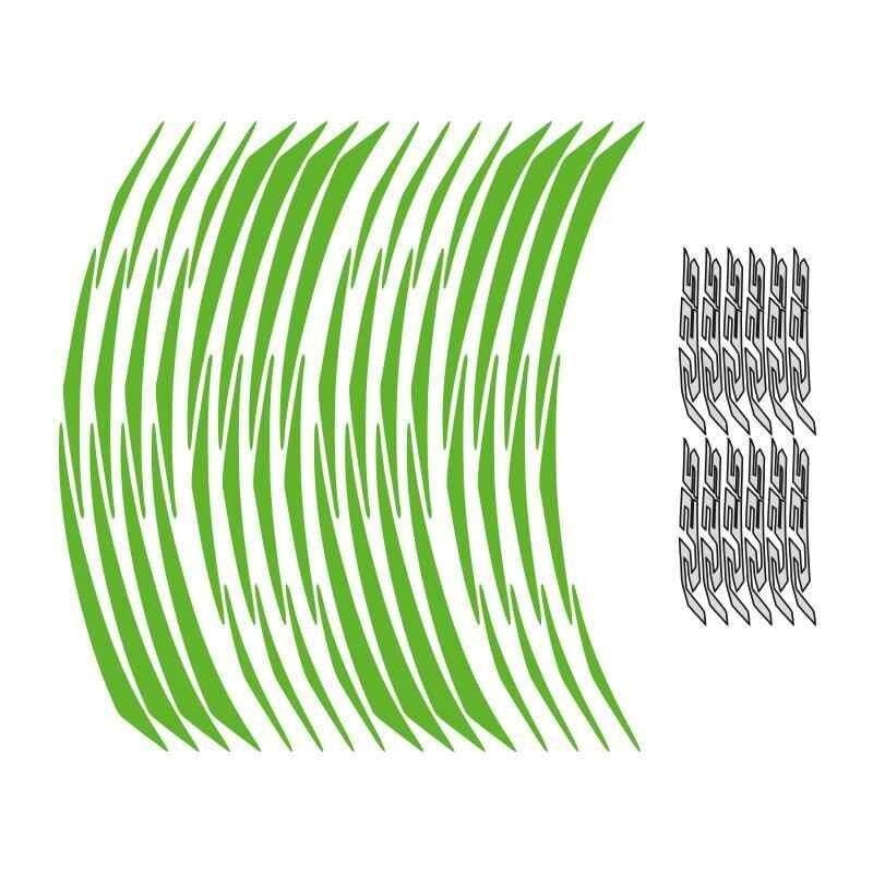 Yamaha Florasan Yeşil R25 Uyumlu 1 Set Jant Şeridi