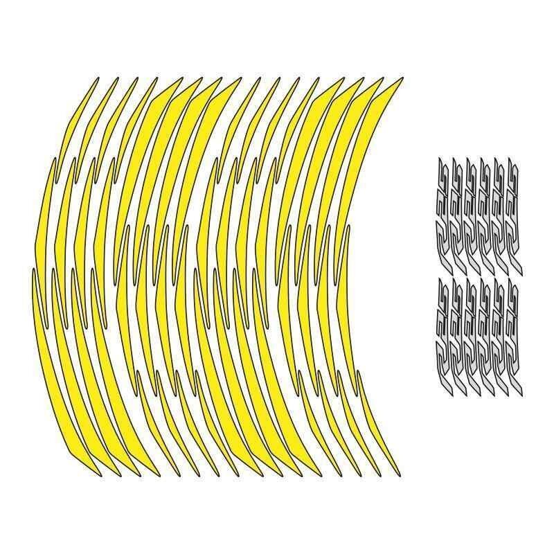 Yamaha Florasan Sarı R25 Uyumlu 1 Set Jant Şeridi