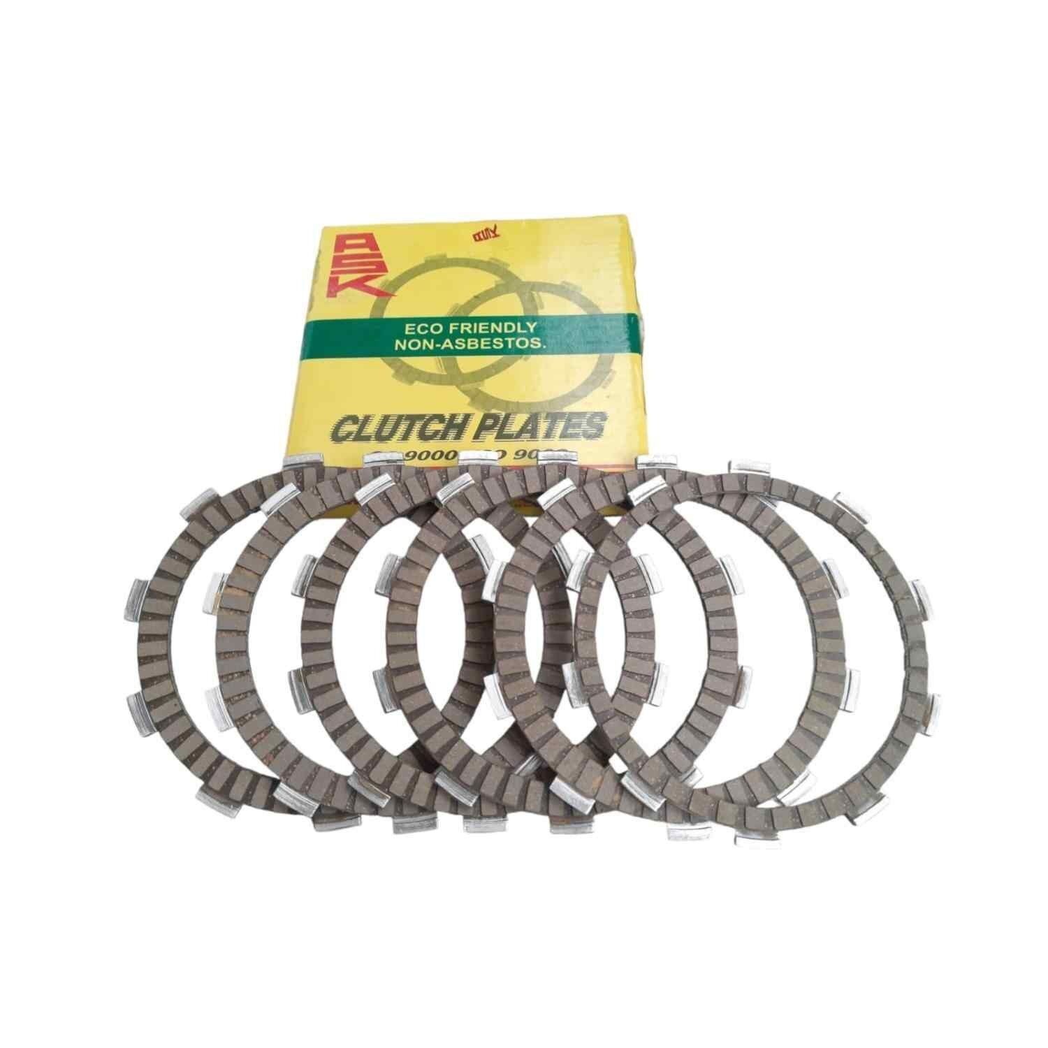 Yamaha Rxz 135 Debriyaj Balatası Ask 6 Lı 10 Tırnak 95-115-125 Mm