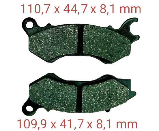 Mondial Ön Fren Disk Balatası Mash 125İ Sfc 100 Automatıc Xi Snappy