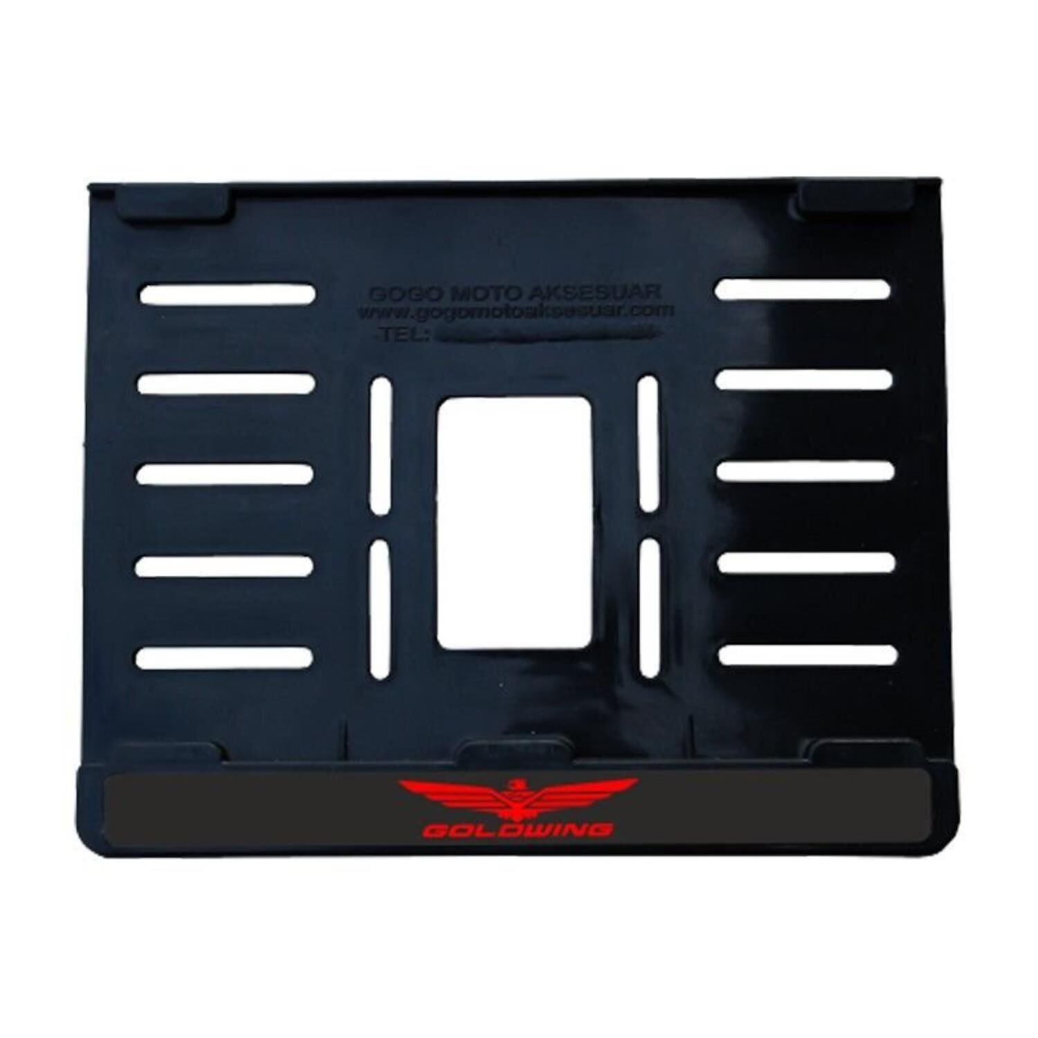 Honda Goldwing Uyumlu 1 Plastik (15X24 Cm) Kırılmaz Plakalık