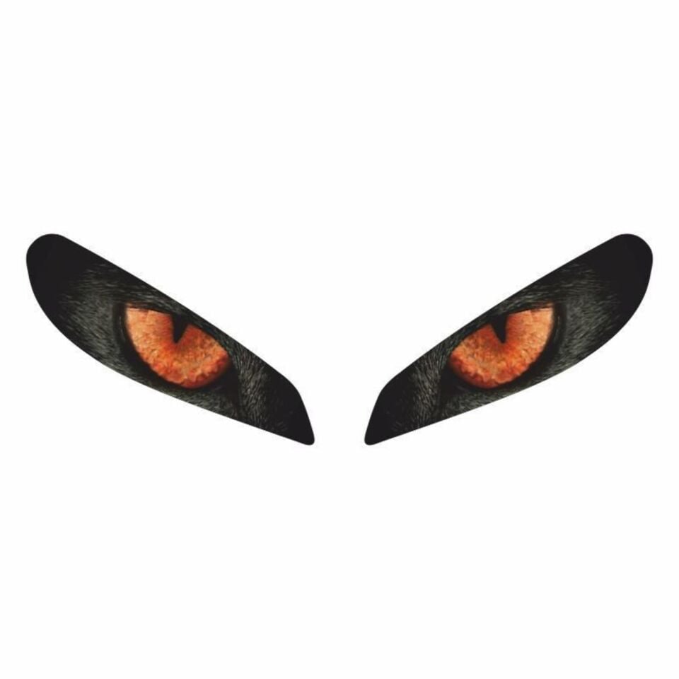 Cf Moto 250 Sr 2020 - 2024 Uyumlu Far Sticker Turuncu