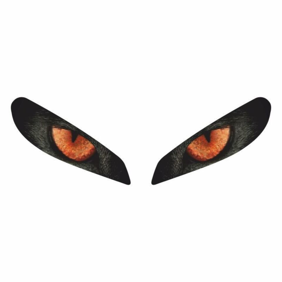 Cf Moto 250 Sr 2020 - 2024 Uyumlu Far Sticker Turuncu