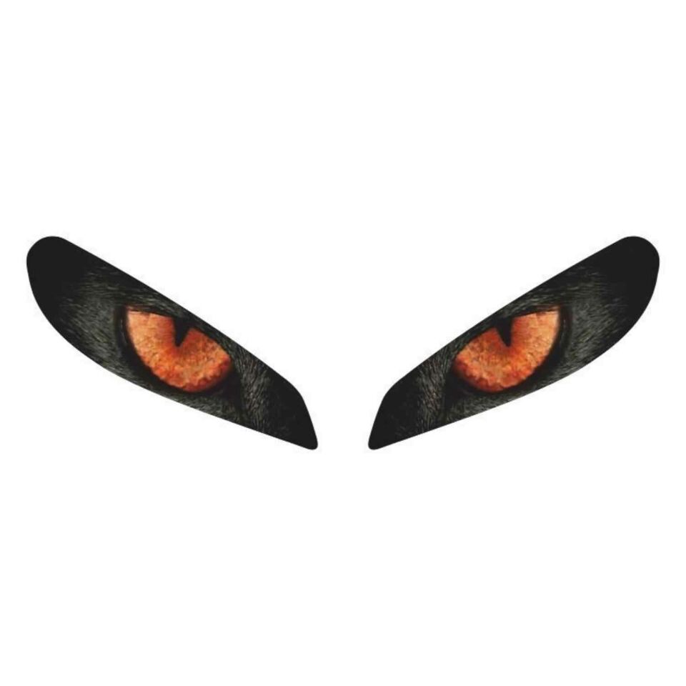 Cf Moto 250 Sr 2020 - 2024 Uyumlu Far Sticker Turuncu