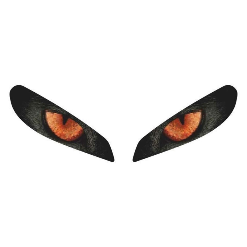 Cf Moto 250 Sr 2020 - 2024 Uyumlu Far Sticker Turuncu