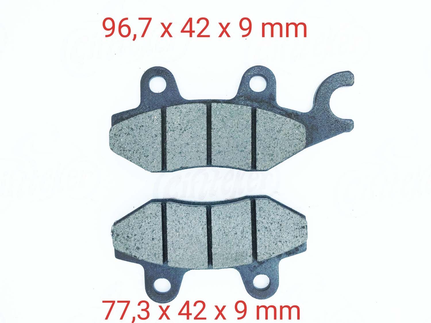 Atv Tracker 800 Ön Fren Disk Balatası Sol Fa197 Orj