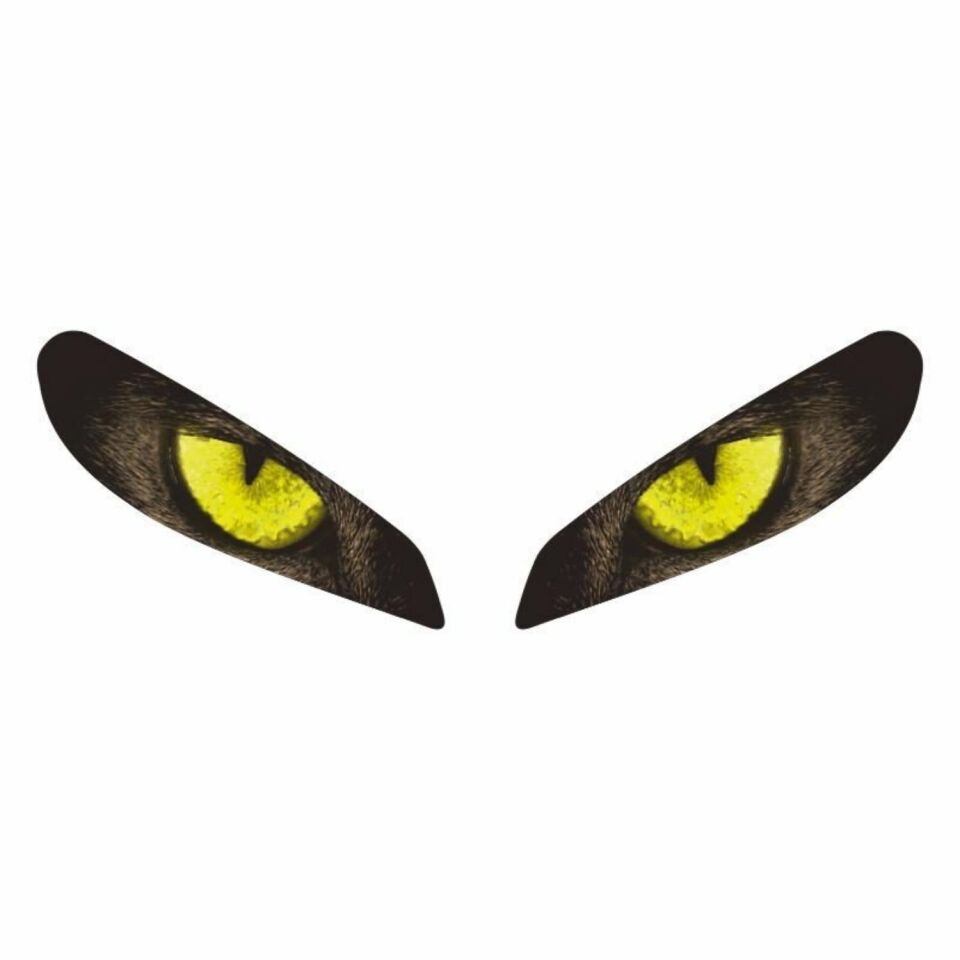 Cf Moto 250 Sr 2020 - 2024 Uyumlu Far Sticker Flo Sarı