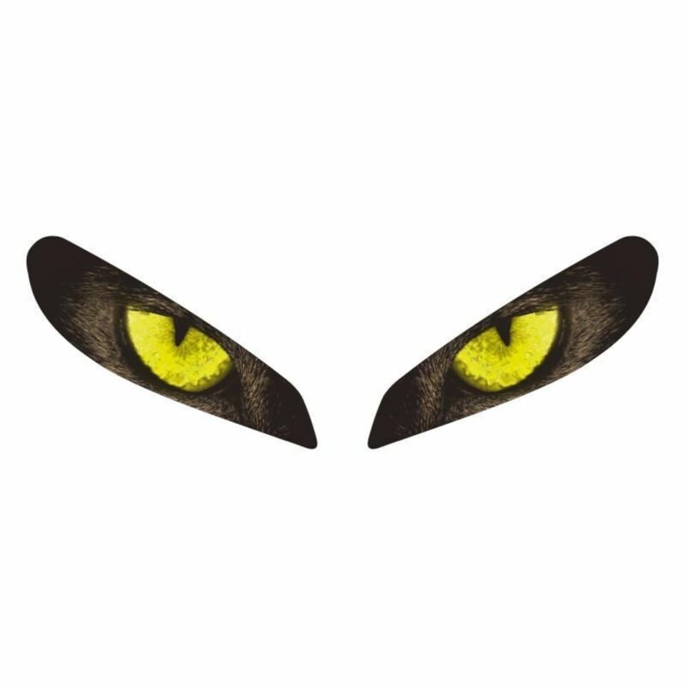 Cf Moto 250 Sr 2020 - 2024 Uyumlu Far Sticker Flo Sarı