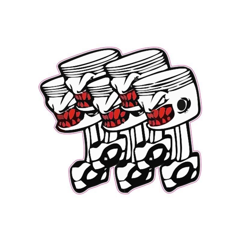 75 X 75 Mm Sticker 10Lu