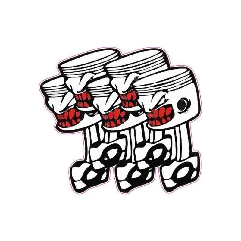 75 X 75 Mm Sticker 10Lu