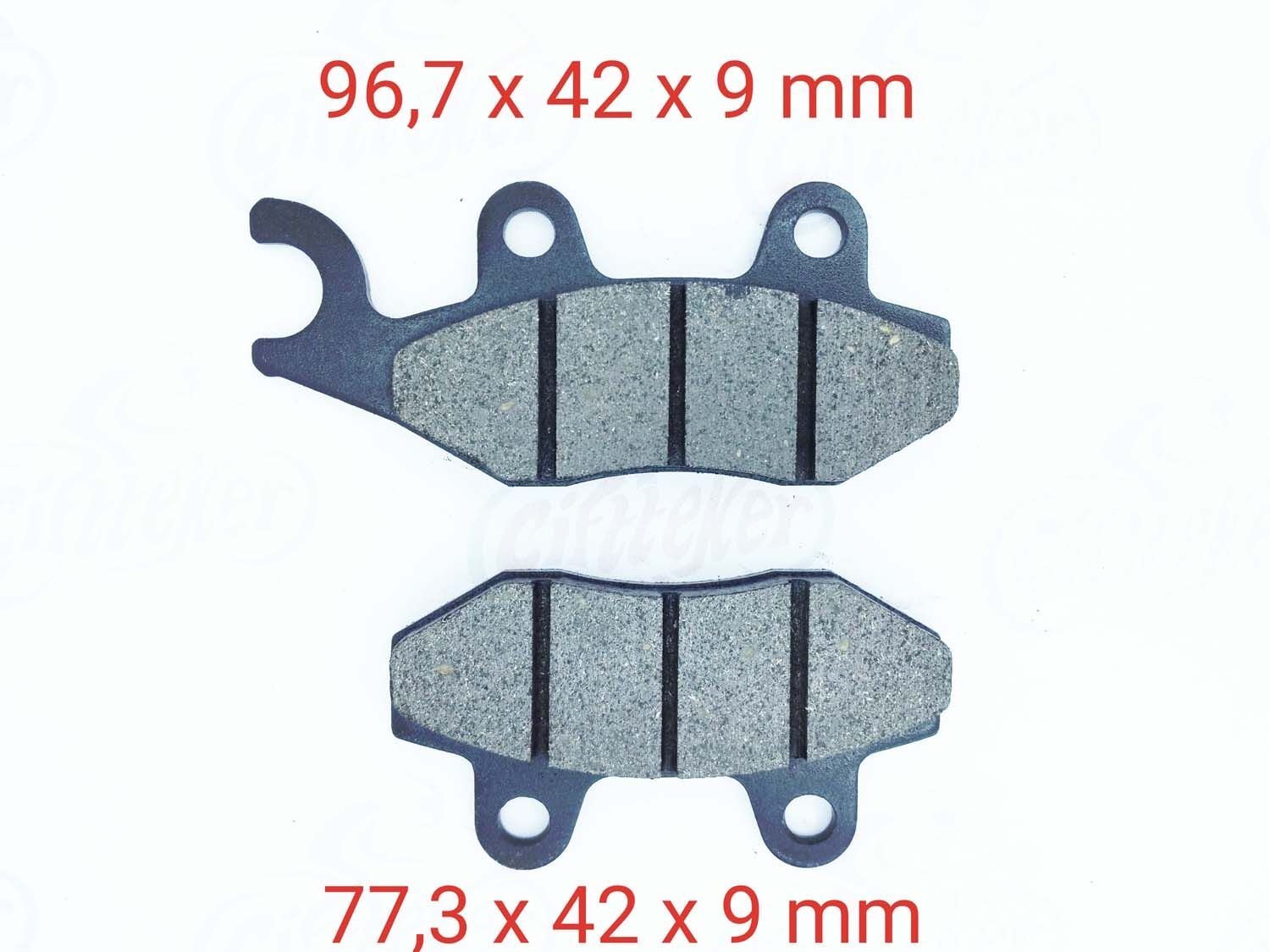 Atv Tracker 800 Ön Fren Disk Balatası Sağ Fa228 Orj