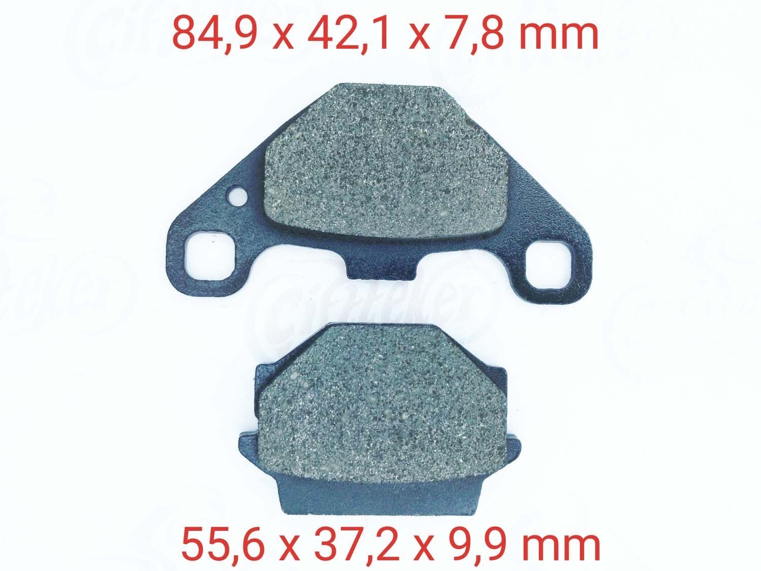 Atv Tracker 800 Arka Fren Disk Balatası Orj