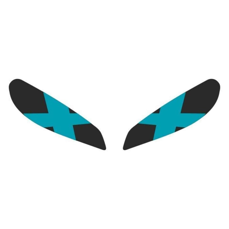 Cf Moto 250 Sr 2020 - 2024 Uyumlu Far Sticker X Mavi